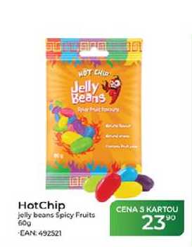 HotChip jelly beans Spicy Fruits 60g