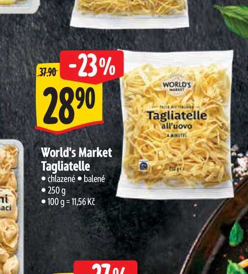   World's Market Tagliatelle chlazené  250 g