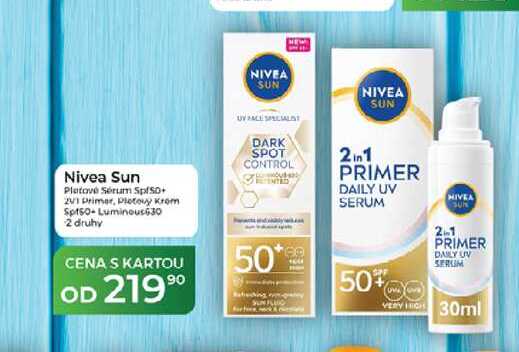 Nivea Sun Pleťové Sérum Spf50+