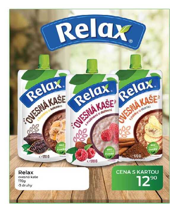 Relax ovesná kaše 170g