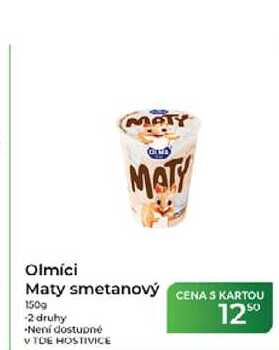 Olmíci Maty smetanový 150g