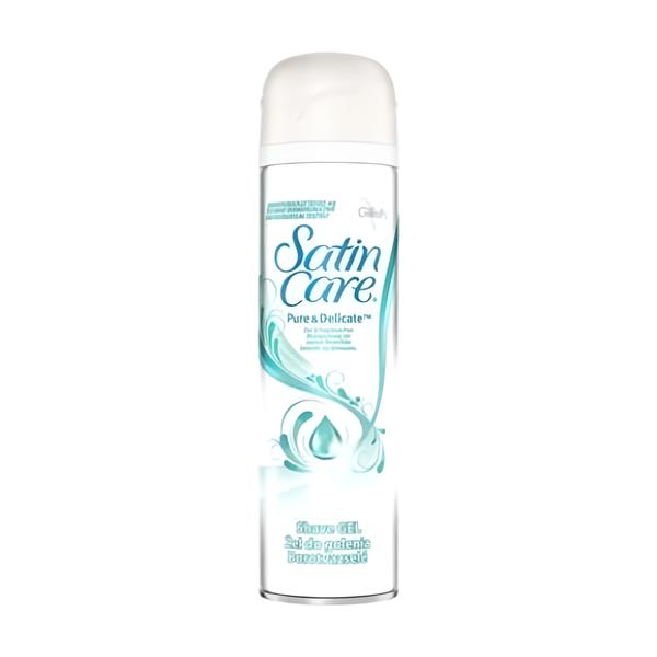 Satin Care Pure & Delicate gel na holení