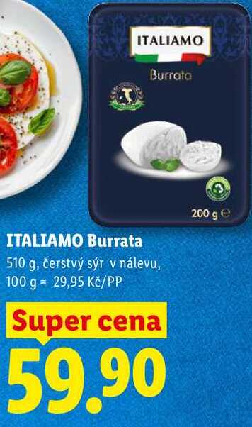 ITALIAMO Burrata, 510 g