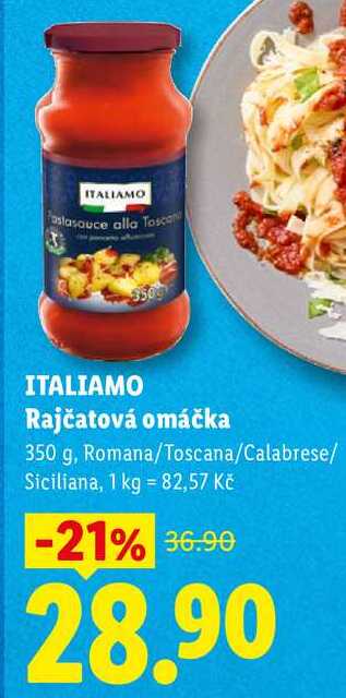 ITALIAMO Rajčatová omáčka, 350 g