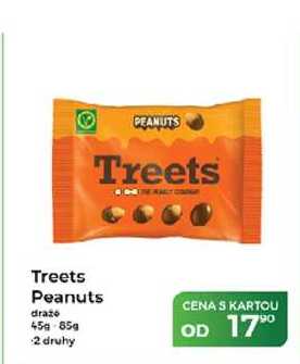 Treets Peanuts dražé 45g 85g