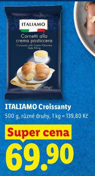 ITALIAMO Croissanty, 500 g