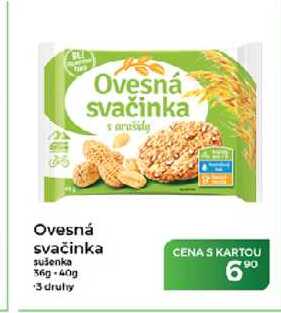 Ovesná svačinka sušenka 36g-40g