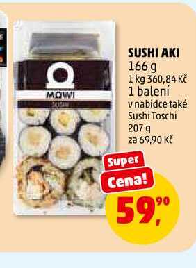 SUSHI AKI, 166 g