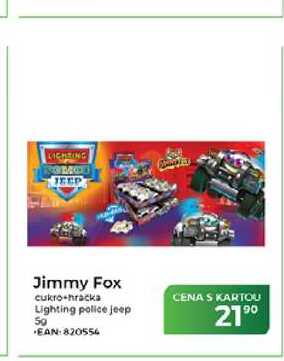 Jimmy Fox cukro hracka Lighting police jeep 5g