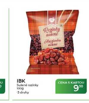 IBK Sušené rozinky 100g