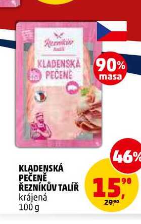 KLADENSKÁ PEČENĚ ŘEZNÍKŮV TALÍŘ, 100 g 