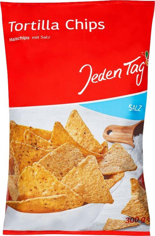 Jeden Tag Tortilla Chips, 300 g