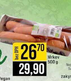 Mrkev 500 g