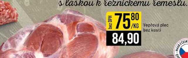 Vepřová plec bez kosti 1kg