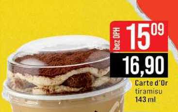 Carte d'Or tiramisu 143 ml