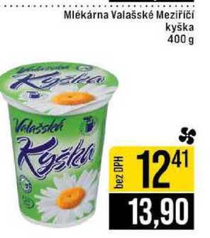 Mlékárna Valašské Meziříčí kyška 400 g
