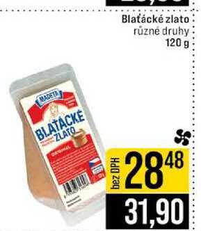 Blaťácké zlato různé druhy 120 g