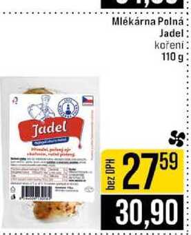 Mlékárna Polná Jadel kořeni 110 g 