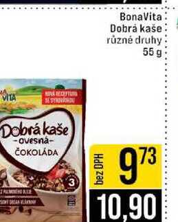 BonaVita Dobrá kaše různé druhy 55g