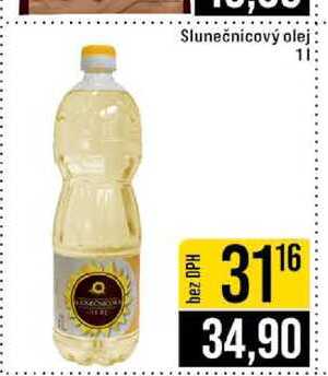 Slunečnicový olej 1l