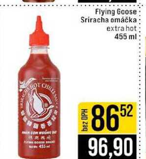 Flying Goose Sriracha omáčka extra hot 455 ml  