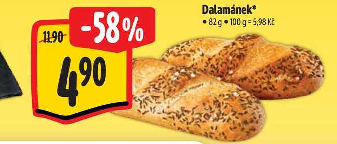 Dalamánek, 82 g