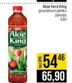 Aloe Vera King granátové jablko jahoda 1,5l