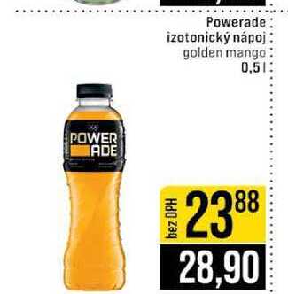Powerade izotonický nápoj golden mango 0,5l