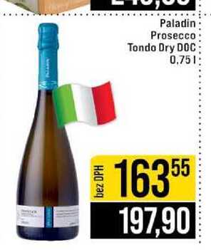 Paladin Prosecco Tondo Dry DOC 0,75l