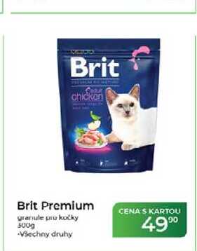Brit Premium granule pro kočky 300g