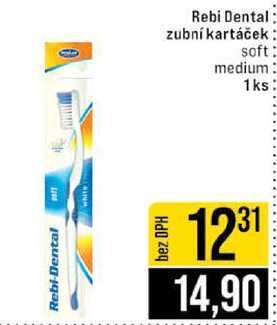 Rebi Dental zubní kartáček soft medium 1ks 