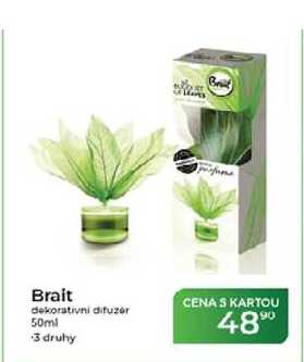 Brait dekorativni difuzor 50ml