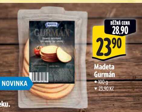  Madeta Gurmán, 100 g 