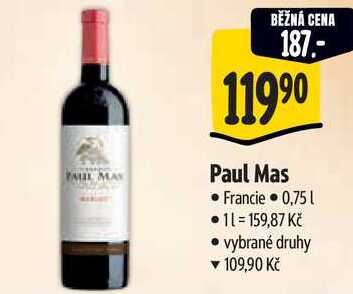 Paul Mas, 0,75 l