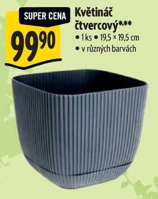 Květináč čtvercový