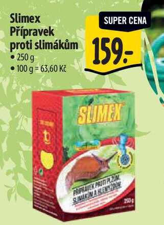 Slimex Přípravek proti slimákům, 250 g