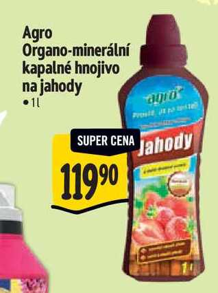 Agro Organo-minerální kapalné hnojivo na jahody, 1 l