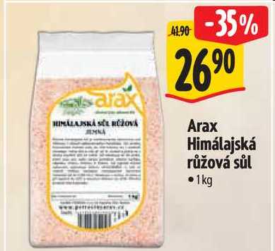 Arax Himálajská růžová sůl, 1 kg