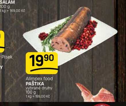 PAŠTIKA vybrané druhy 100 g