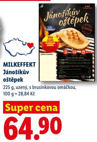MILKEFFEKT Jánošíkův oštěpek, 225 g