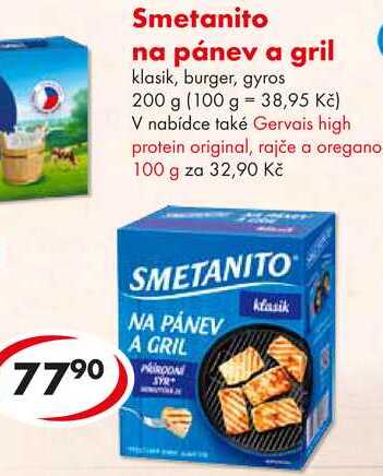 Smetanito na pánev a gril, 200 g  