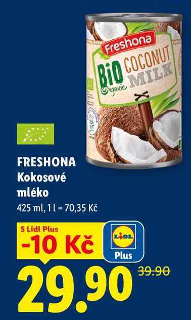 FRESHONA Kokosové mléko, 425 ml