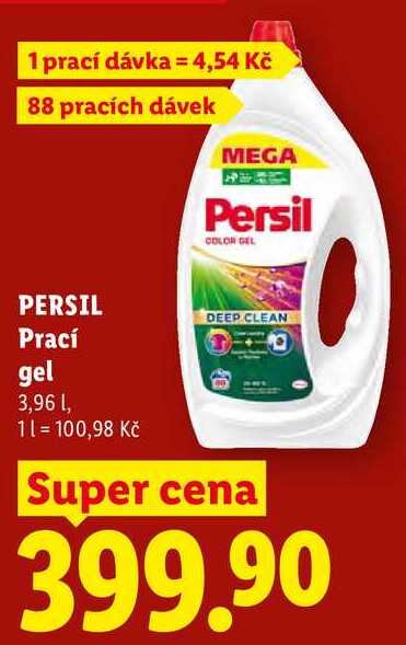 PERSIL Prací gel, 3,96 l/88 PD