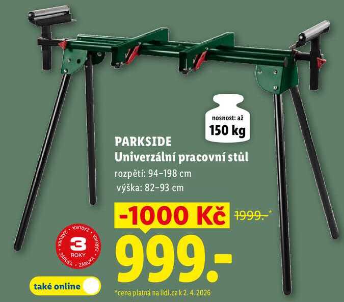 PARKSIDE Univerzální pracovní stůl 