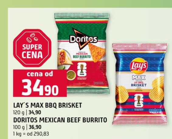 LAY'S MAX BBQ BRISKET 120 g 