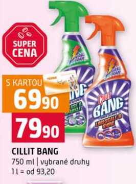 CILLIT BANG 750 ml vybrané druhy