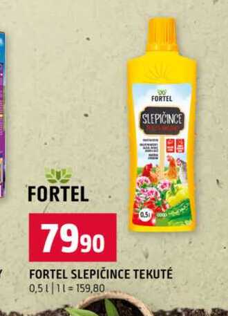 FORTEL SLEPIČINCE TEKUTÉ 0,5l