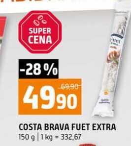 COSTA BRAVA FUET EXTRA 150 g