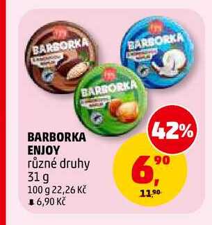 BARBORKA ENJOY, 31 g 