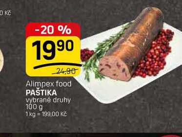 PAŠTIKA vybrané druhy 100 g